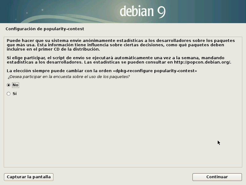 Debian encuesta